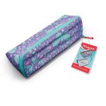 Trousse scolaire ouverture xxl trousse papillons pastel