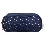 Trousse scolaire rectangulaire phileas �toiles bleu