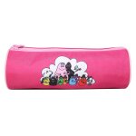 Trousse scolaire ronde barbapapa rose