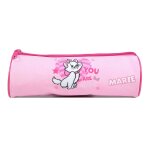 Trousse scolaire ronde disney marie les aristochats rose