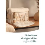 Trousse de toilette b�b� curl blanc
