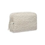Trousse de toilette boucle naturel blanc