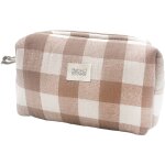 Trousse de toilette camila ecru, marron