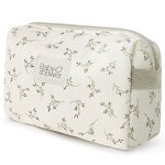 Trousse de toilette camila ecru, vert