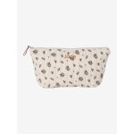 Trousse de toilette enfant en gaze de coton imprim fleurs grenier