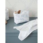 Trousse de toilette esprit toile de jouy jouy bleu