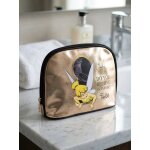 Trousse de toilette f�e clochette dor�e 27 x 18 x 6 cm dor�
