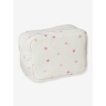 Trousse de toilette imprim coeurs