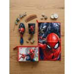 Trousse de toilette spiderman enfant compl�te rouge et bleu