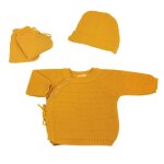 Trousseau naissance b�b� en maille senf
