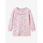 Tunique sweat fille nmflia name it rose