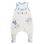 Turbulette d'�t� avec pieds retroussables biscarosse ecru