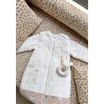 Turbulette d'hiver en velours avec manches amovibles et jambes s�parables c�lins ecru