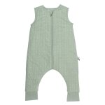 Turbulette � pieds b�b� vert olive