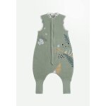 Turbulette tog 2 en velours avec pieds retroussables noah vert