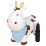 Vache sauteuse blanc