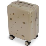 Valise enfant ecru, jaune, vert