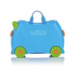 Valise trunki ride on - bagage cabine - bleu blue