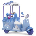 V�hicule �lectrique disney frozen - la reine des neiges camion de glaces violet