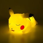 Veilleuse led pok�mon figurine pikachu endormi jaune