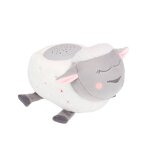 Veilleuse mouton peluche gris