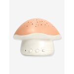 Veilleuse musicale et projecteur d'�toiles champignon rose