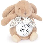 Veilleuse musicale projections d'�toiles ocre (24 cm) beige