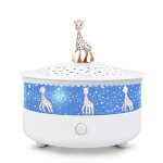 Veilleuse projecteur d'toiles sophie la girafe blanc