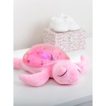 Veilleuse rechargeable tranquil turtle rose