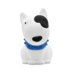 Veilleuse en silicone souple - le chien blanc