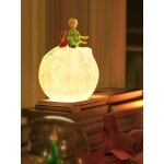 Veilleuse tactile le petit prince et le renard - blanc