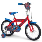 V�lo enfant marvel - spiderman rouge
