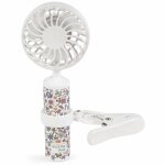 Ventilateur poussette b�b� portable multi - usage summer blanc