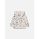 Veste b�b� fille en maille avec points blanc