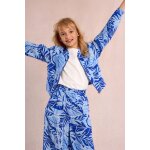 Veste bomber imprim�e blue belize