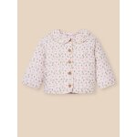Veste boutis en seersucker imprim� camelia