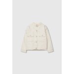 Veste � boutons blanc