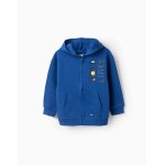 Veste  capuche en coton bleu