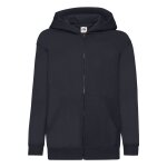Veste � capuche coton classic bleu marine sombre