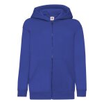 Veste � capuche coton classic bleu roi