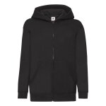 Veste � capuche coton classic noir