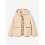 Veste � capuche fille vanille