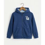 Veste � capuche gar�on indigo