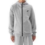 Veste  capuche gris clair chin