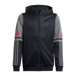 Veste À capuche squadra squadra 25 noir / gris / argenté Veste À capuche squadra squadra 25 noir / gris / argenté