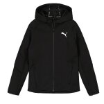 Veste capuche zip evostripe hoodie noir