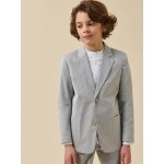 Veste de costume ray�e gar�on - collection f�tes et mariages rayure bleu grise