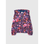 Veste coton fleurs multicolore