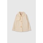 Veste cotonen lin marron