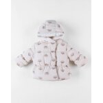 Veste d�perlante groloudoux� et sherpa rose